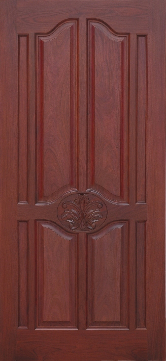 contemporary solid wooden door