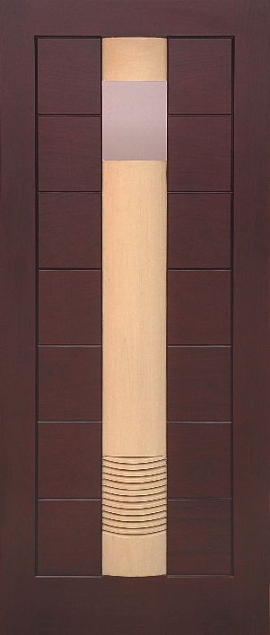 contemporary solid door