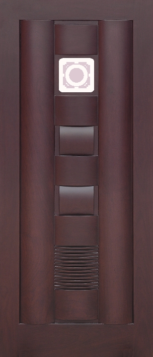 solid wood door design
