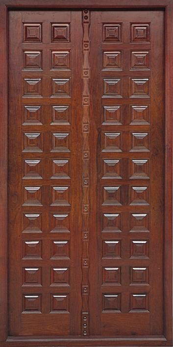solid wooden door
