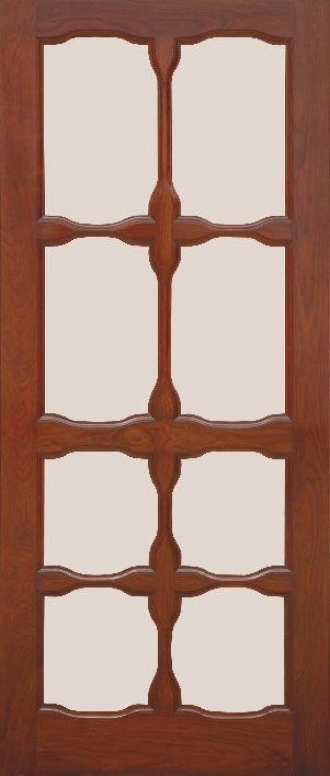 mesh wooden entry door